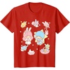 image:imageLittle Twin Stars and Friends Easter Tee Shirt TShirtRed