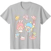 image:imageLittle Twin Stars and Friends Easter Tee Shirt TShirtSilver Grey
