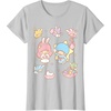 image:imageLittle Twin Stars and Friends Easter Tee Shirt TShirtSilver Grey