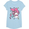 image:imageMy Melody and Friend Sweet Hearts Tee Shirt TShirtBaby Blue