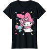 image:imageMy Melody and Friend Sweet Hearts Tee Shirt TShirtBlack