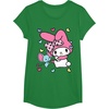 image:imageMy Melody and Friend Sweet Hearts Tee Shirt TShirtKelly Green