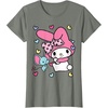 image:imageMy Melody and Friend Sweet Hearts Tee Shirt TShirtOlive Heather