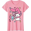 image:imageMy Melody and Friend Sweet Hearts Tee Shirt TShirtPink