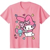 image:imageMy Melody and Friend Sweet Hearts Tee Shirt TShirtPink