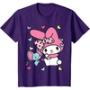image:imageMy Melody and Friend Sweet Hearts Tee Shirt TShirtPurple