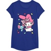 image:imageMy Melody and Friend Sweet Hearts Tee Shirt TShirtRoyal Blue