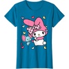 image:imageMy Melody and Friend Sweet Hearts Tee Shirt TShirtSapphire Blue