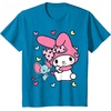 image:imageMy Melody and Friend Sweet Hearts Tee Shirt TShirtSapphire Blue
