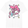 image:imageMy Melody and Friend Sweet Hearts Tee Shirt TShirtWhite