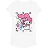image:imageMy Melody and Friend Sweet Hearts Tee Shirt TShirtWhite