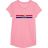 image:imagePatty and Jimmy Tennis Stripe TShirtPink