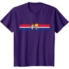 image:imagePatty and Jimmy Tennis Stripe TShirtPurple