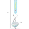 image:imageSALLY ROSE Hello Kitty Liquid Keychain  Sanrio Bag Charms with Wrist Strap for Backpacks amp Purses Official LicenseCinnamoroll Blue