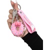 image:imageSALLY ROSE Hello Kitty Liquid Keychain  Sanrio Bag Charms with Wrist Strap for Backpacks amp Purses Official LicenseHello Kitty Pink Donut