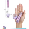 image:imageSALLY ROSE Hello Kitty Liquid Keychain  Sanrio Bag Charms with Wrist Strap for Backpacks amp Purses Official LicenseKuromi Purple