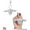 image:imageSALLY ROSE Pave Crystal Hello Kitty and Friends Bag Charm with Lobster Clip Official License Cute Keychains Sanrio GiftsCinnamoroll White