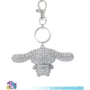 image:imageSALLY ROSE Pave Crystal Hello Kitty and Friends Bag Charm with Lobster Clip Official License Cute Keychains Sanrio GiftsCinnamoroll White