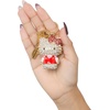 image:imageSALLY ROSE Pave Crystal Hello Kitty and Friends Bag Charm with Lobster Clip Official License Cute Keychains Sanrio GiftsHello Kitty Red