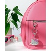 image:imageSALLY ROSE Pave Crystal Hello Kitty and Friends Bag Charm with Lobster Clip Official License Cute Keychains Sanrio GiftsHelo Kitty Multi Charms