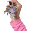 image:imageSALLY ROSE Pave Crystal Hello Kitty and Friends Bag Charm with Lobster Clip Official License Cute Keychains Sanrio GiftsKuromi Purple