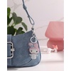 image:imageSALLY ROSE Pave Crystal Hello Kitty and Friends Bag Charm with Lobster Clip Official License Cute Keychains Sanrio GiftsMy Melody Pink