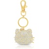 image:imageSALLY ROSE Pave Crystal Hello Kitty and Friends Bag Charm with Lobster Clip Official License Cute Keychains Sanrio GiftsPink