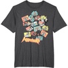 image:imageand Friends Collage Tee Shirt TShirtDark Heather Grey