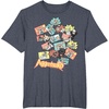 image:imageand Friends Collage Tee Shirt TShirtHeather Blue