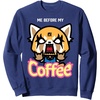 image:imageAggretsuko I Need My Coffee Rage Sweatshirt SweatshirtNavy Blue