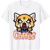 image:imageAggretsuko I Need My Coffee Rage Tee Shirt TShirtWhite