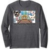 image:imageAggretsuko Season 2  Monday Mood Long Sleeve TShirtDark Heather Grey