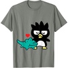 image:imageBadtz  Maru Friends and Love Shirt TShirtOlive Heather