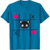 image:imageChococat Tic Tac Toe Valentine Tee Shirt Men Women Girls Kids TShirtSapphire Blue