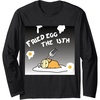 image:imageGudetama Fried Egg the 13th Halloween Long Sleeve Shirt Long Sleeve TShirtBlack