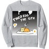 image:imageGudetama Fried Egg the 13th Halloween Sweatshirt SweatshirtHeather Grey