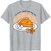 image:imageGudetama Im Here for the Pie Thanksgiving Tee Shirt TShirtHeather Grey