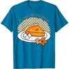 image:imageGudetama Im Here for the Pie Thanksgiving Tee Shirt TShirtSapphire Blue