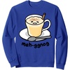 image:imageGudetama Meh Eggnog Holiday Sweatshirt SweatshirtRoyal Blue