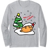 image:imageGudetama Mehrry Gudemas Christmas Long Sleeve Shirt Long Sleeve TShirtHeather Grey