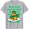 image:imageGudetama St Patricks Day Clover Tee Shirt TShirtHeather Grey