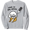 image:imageGudetama Trick or Treat Halloween Sweatshirt SweatshirtHeather Grey