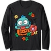 image:imageHangyodon Happy Halloween Long Sleeve Shirt Long Sleeve TShirtBlack