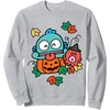 image:imageHangyodon Happy Halloween Sweatshirt SweatshirtHeather Grey