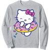 image:imageHello Kitty Donut Sprinkles Floaty Summer Swimming SweatshirtHeather Grey