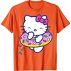 image:imageHello Kitty Donut Sprinkles Floaty Summer Swimming TShirtOrange