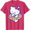 image:imageHello Kitty Donut Sprinkles Floaty Summer Swimming TShirtRed Heather