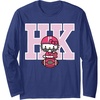 image:imageHello Kitty Football Spirit Long Sleeve Shirt Long Sleeve TShirtNavy Blue