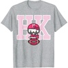 image:imageHello Kitty Football Spirit Tee Shirt TShirtHeather Grey