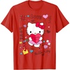 image:imageHello Kitty Love Notes Valentine Tee Shirt TShirtRed